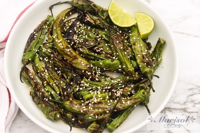 Blistered Shishito Peppers