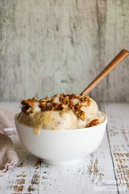 Honey Nut Banana Nice Cream