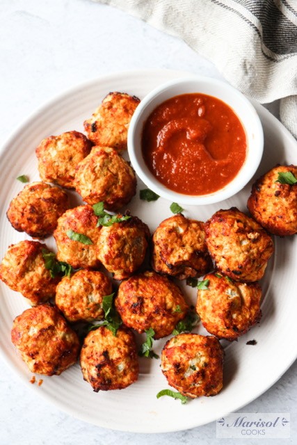Turkey Meatballs/ Air Fryer