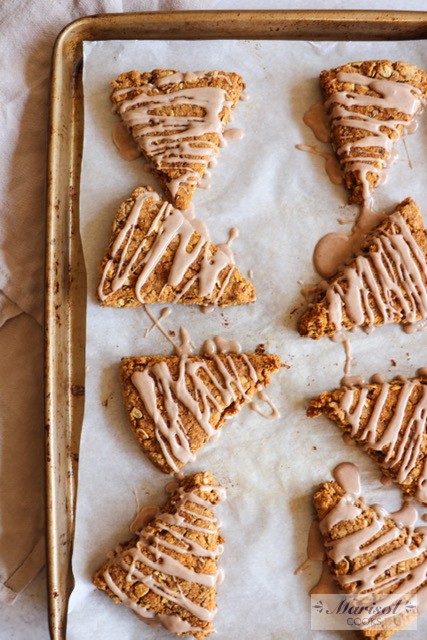 Pumpkin Oatmeal Scones