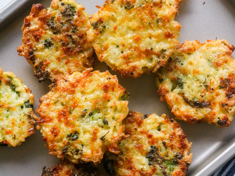 Broccoli and Cheese Fritters