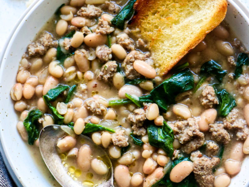 White Bean and Sausage Soup