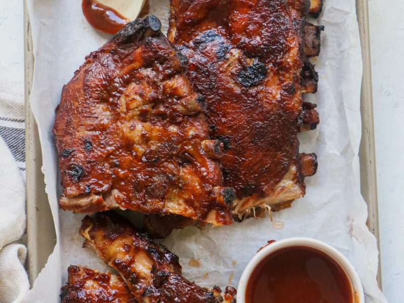 BBQ Pork Ribs (Crock Pot)