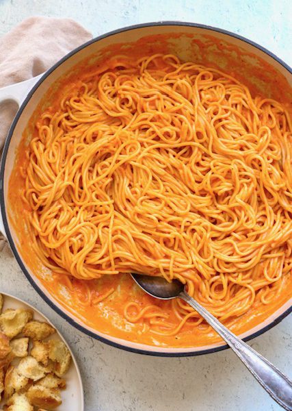 Roasted Red Pepper Pasta