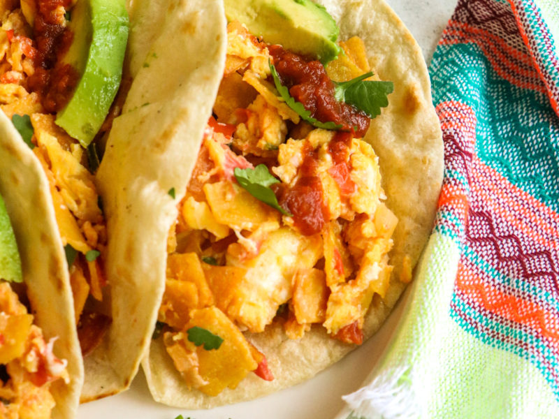 Tacos de Migas/ Migas Tacos