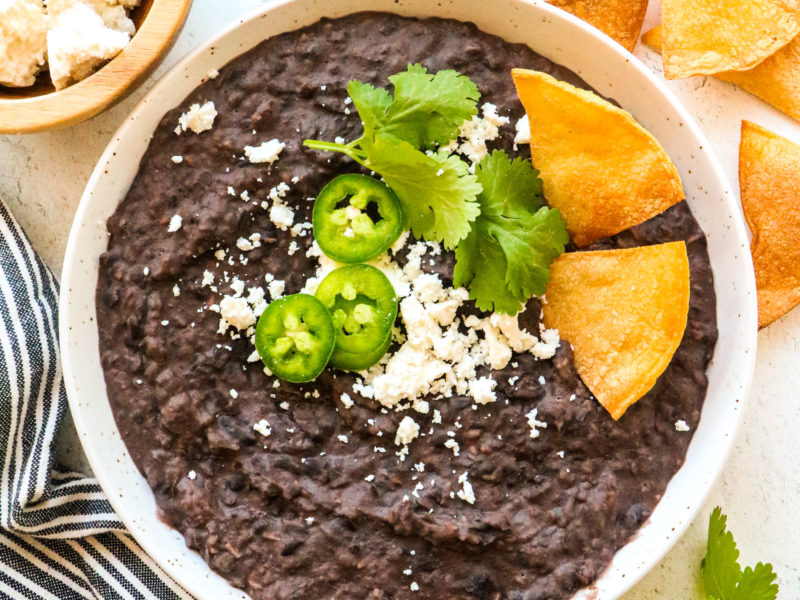 Creamy Black Beans